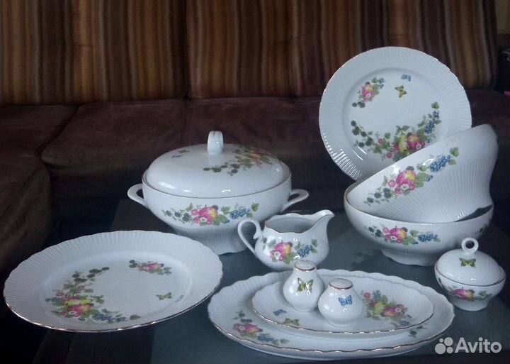 Попредметно. Столовый сервиз Jlmenay GDR