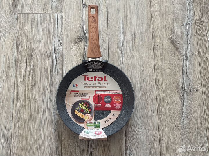Сковорода tefal natural force 24