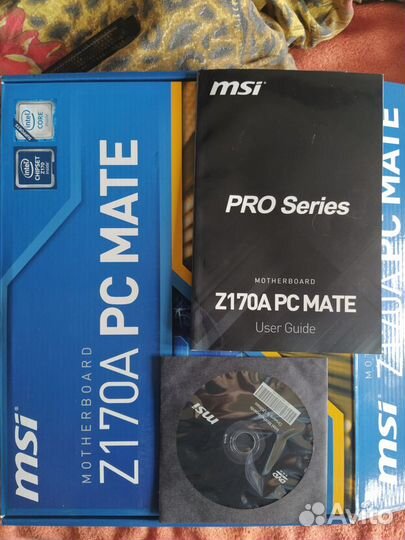 Intel core i7 6700 и материнская плата msi z170a