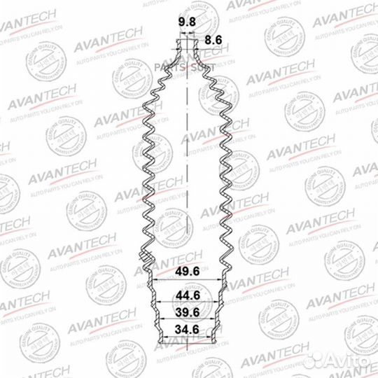 Avantech UB03 Пыльник рул.системы