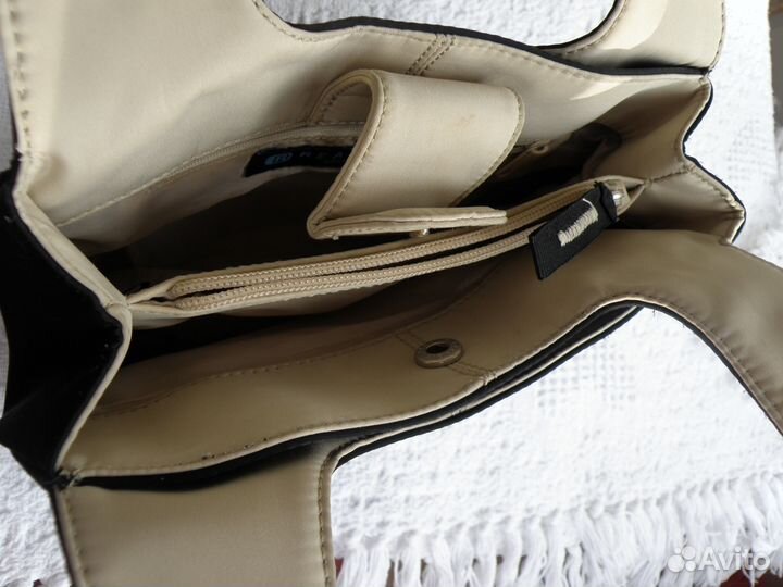 Сумочка текстильная, черная