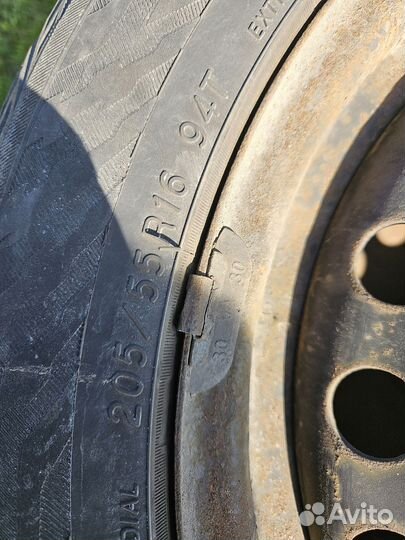 R16 Yokohama Guardex F720 205/55, PCD 5x115 DIA 17