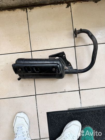 Глушитель на honda dj1