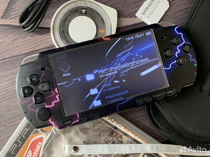 Sony PSP 2006 64gb 400+ игр (комплектом)