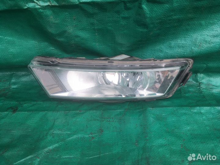 Левая птф Skoda Rapid Шкода Рапид