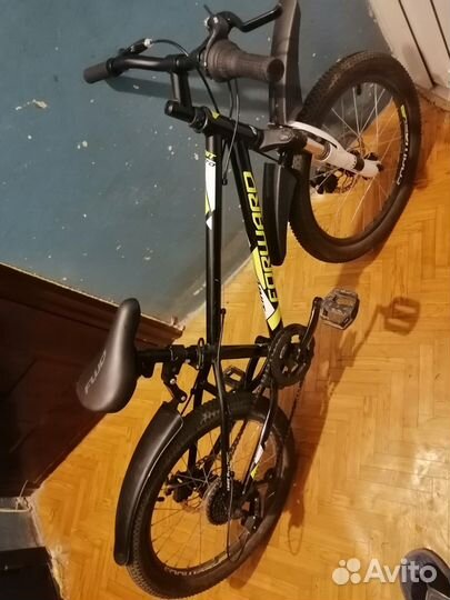 Велосипед детский 20 дюймов б/у, 6 скоростей