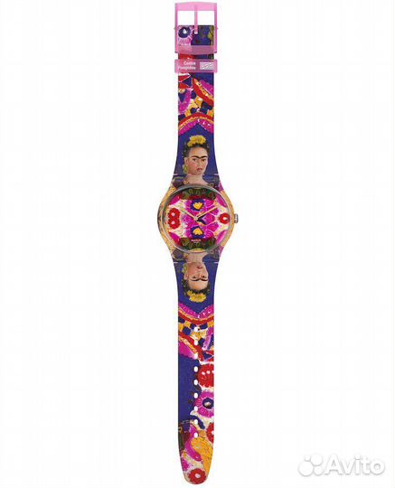 Часы Swatch x Centre Pompidou - Frida K (suoz341)