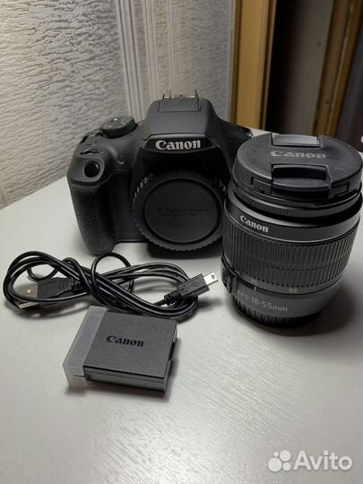 Зеркальный фотоаппарат Canon eos 2000d