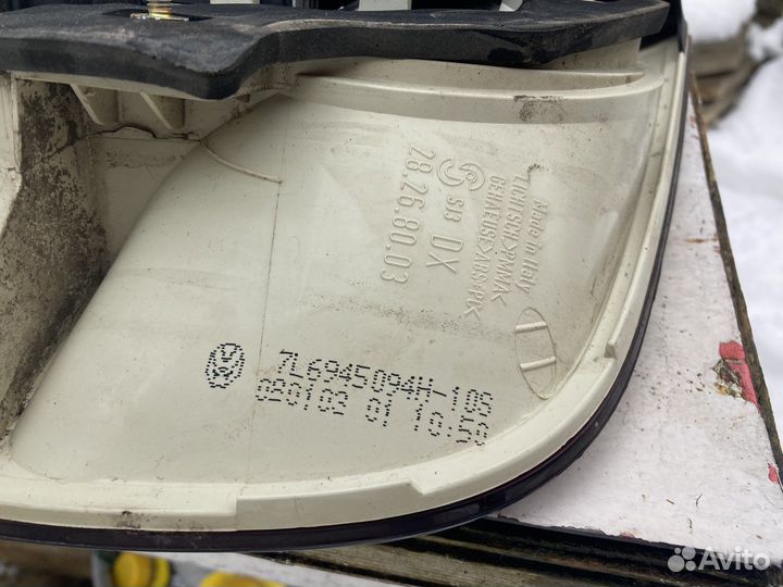 Фары на туарег 2008 год