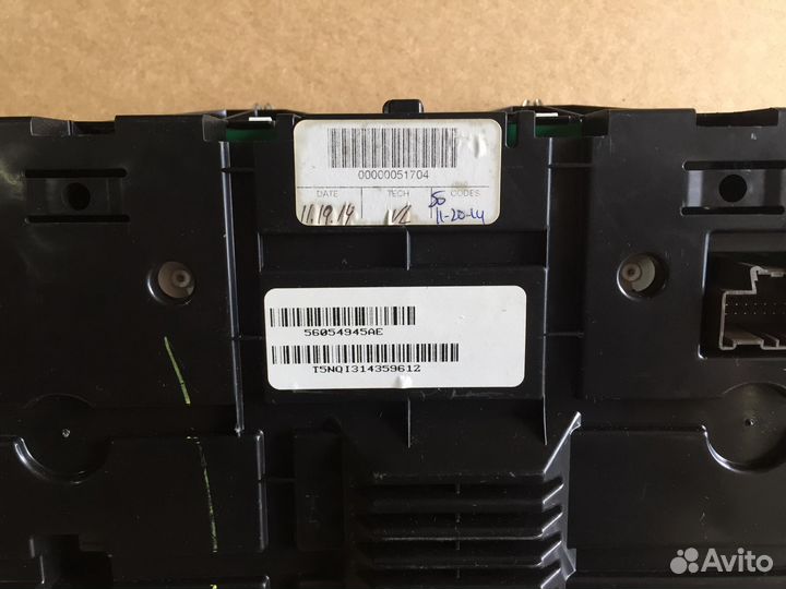 Dodge RAM щиток приборов 2013-2018