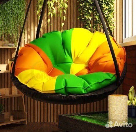 Шезлонг качели на дачу