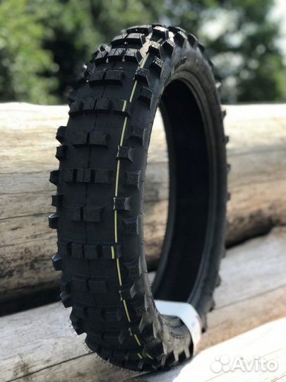 Mitas 130/90-18 EF-07 желтая полоса мотошина