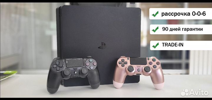 Sony Playstation 4 slim 500gb/гарантия/рассрочка