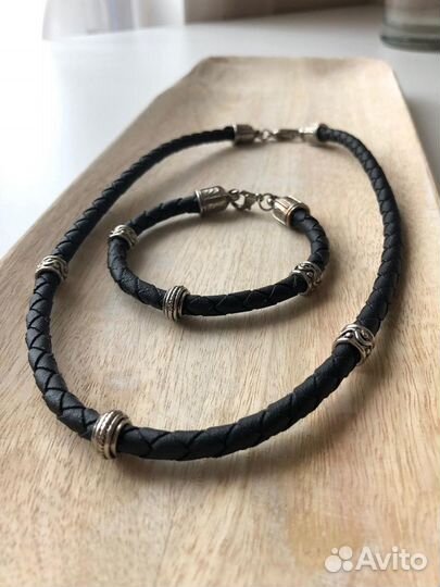 Чокер с браслетом