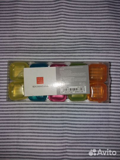 Кубики для охлаждения напитков Kuchenland 10 штук