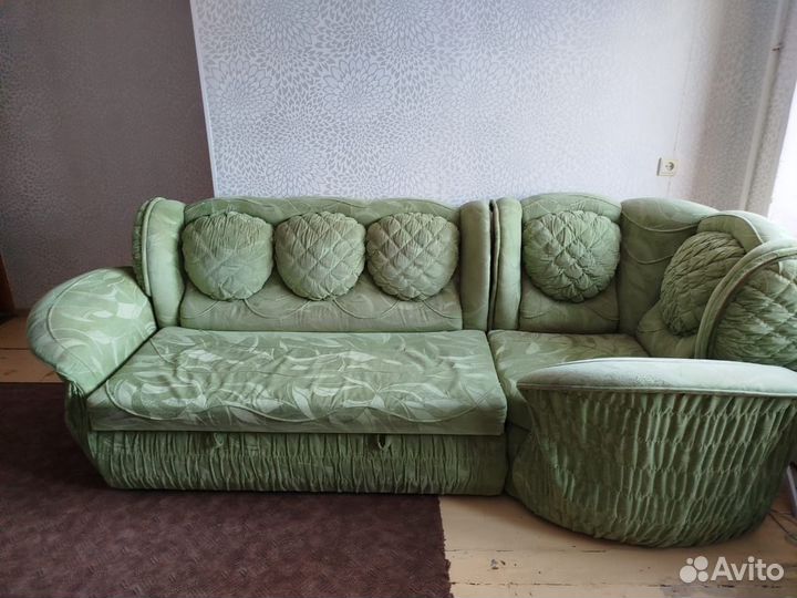 Угловой диван бу