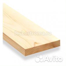 Доска обрезная 25*150*2000 (сорт 1)