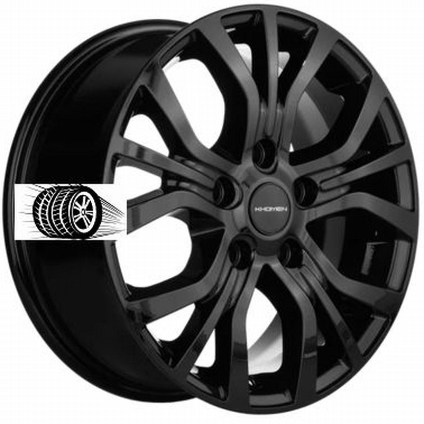 Литые диски Khomen Wheels 6.5×R16 5×114.3