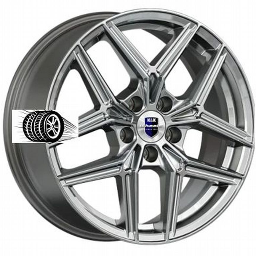 Литые диски K&K 7×R17 5×108