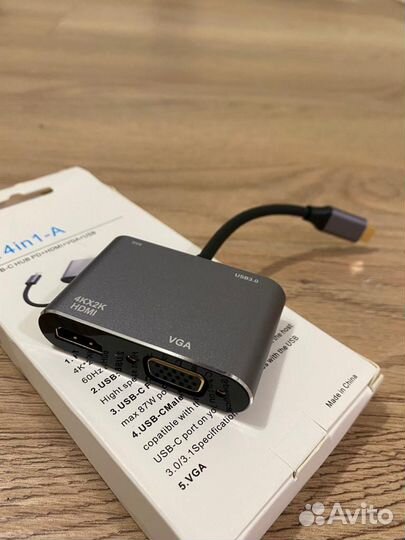 Док станция type-c адаптер