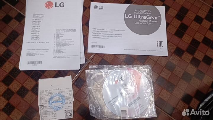 27 Монитор LG UltraGear 27GN800-B