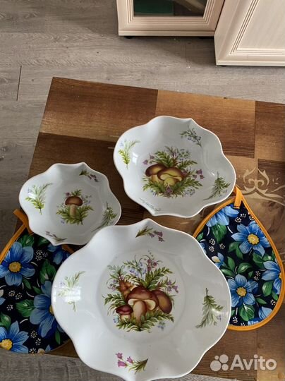Набор салатников фарфор