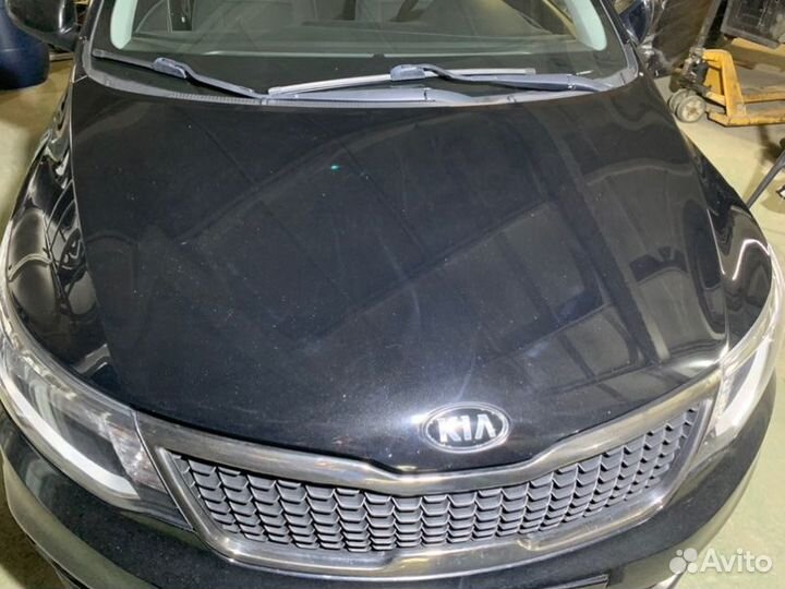 Капот Kia Rio 3 QB G4FC 2015