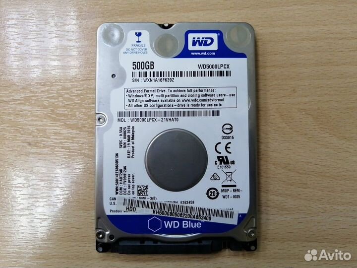 Жесткий диск 2.5