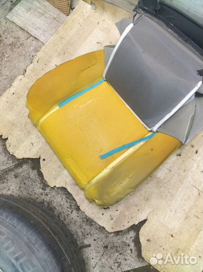 Обшивка сиденья передняя левая Chevrolet Lacetti