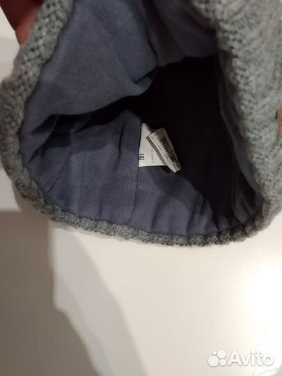 Шапка натуральный мех пунпон