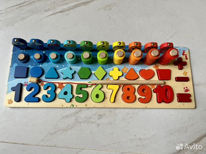 Развивающие деревянные игрушки