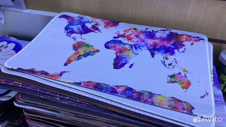 Коврик для мыши с рисунком в ассортименте