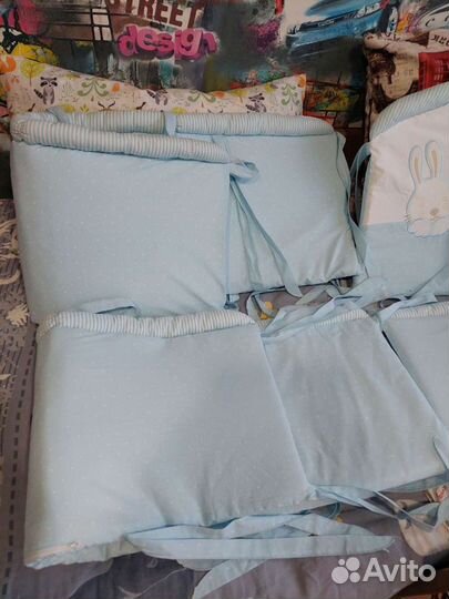 Бортики в кроватку