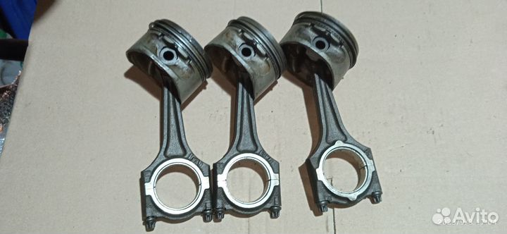 Шатун с поршнем Опель x16xel