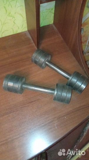 Гантели разборные
