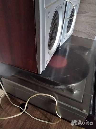 Проигрыватель винила, колонки Вега 109 стерео