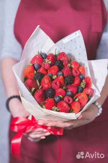 Букет из клубники в шоколаде/съедобные с доставкой