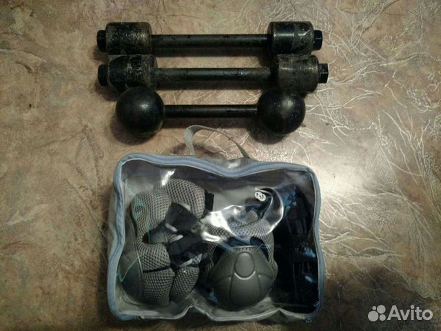 Гантели, комплект защиты