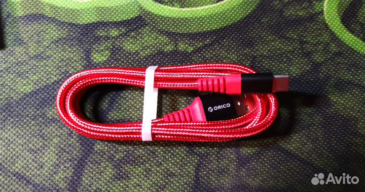 Кабель зарядки 5А: USB type-c, type-c-type-c