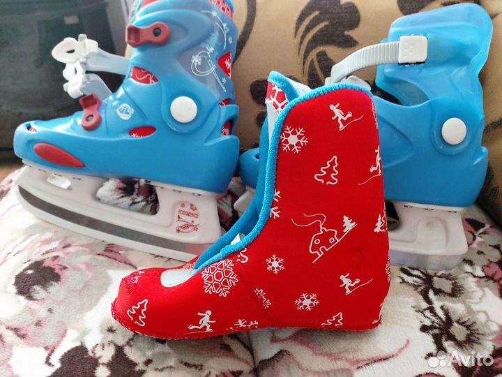 Коньки фигурные детские 30-31 размер