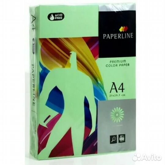 Цветная бумага а4
