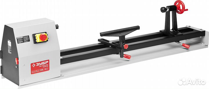 Станок токарный по дереву, зубр зстд-350-1000