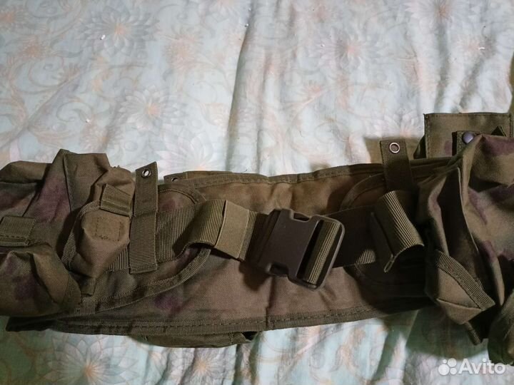 Пояс разгрузочный тактический с подсумками