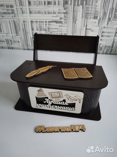 Подставка/органайзер для телефона, ручек - Парта