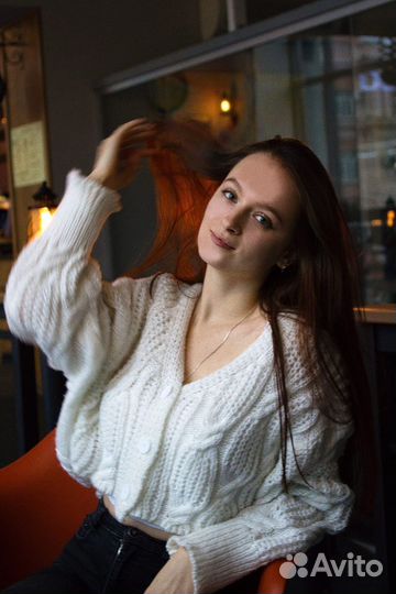 Вязаный кардиган