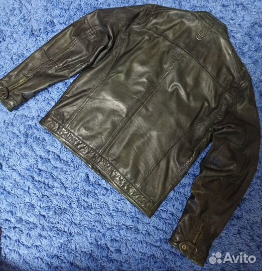 Куртка кожаная мужская Mango Man