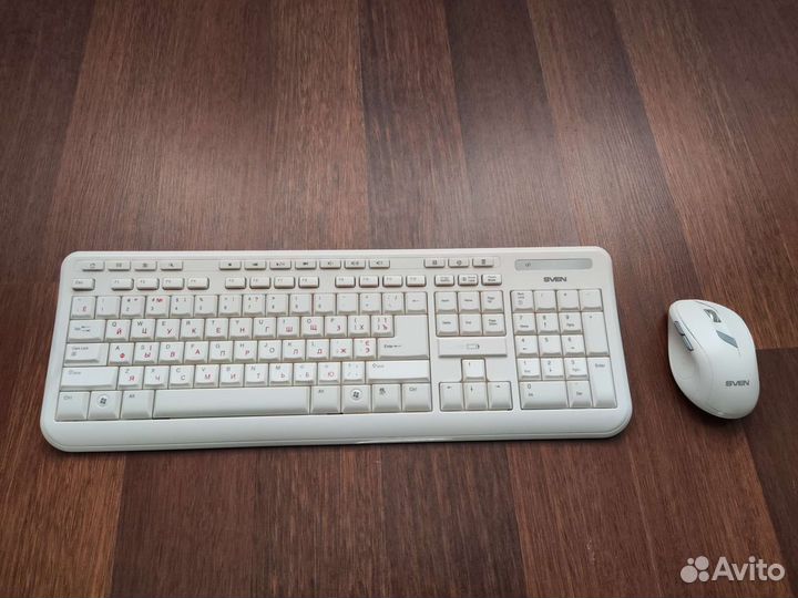 Беспроводная клавиатура и мышь Sven