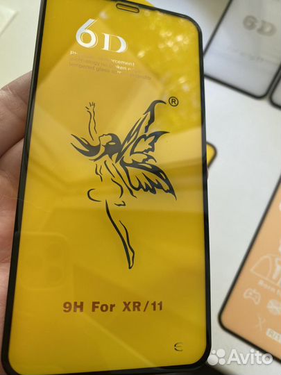 Защитное стекло 6 D iPhone XR/ 11