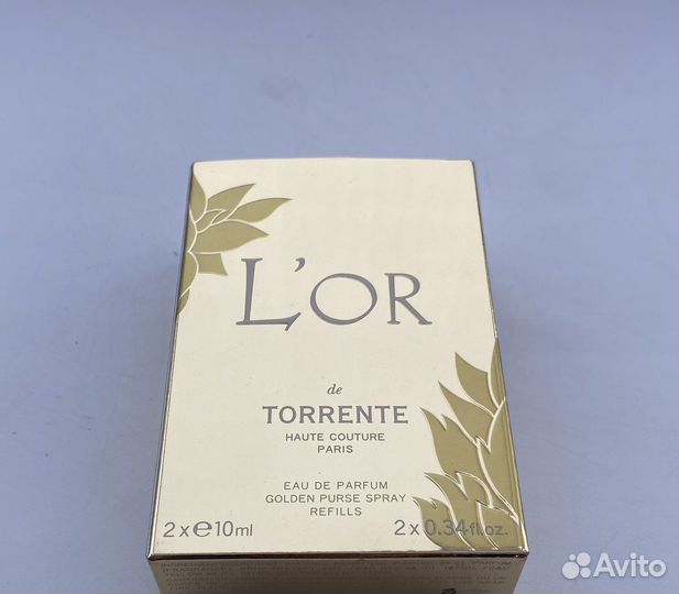 Парфюмированная вода L’Or de Torrente