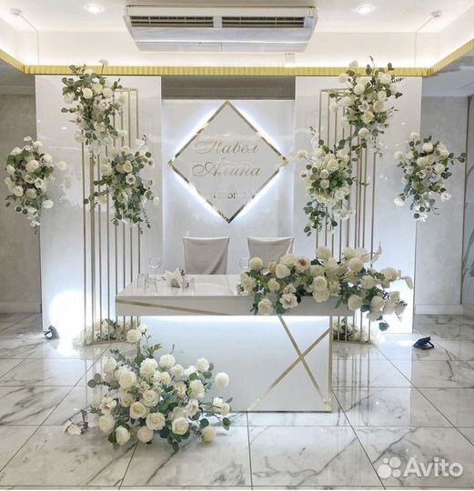 Оформление свадьбы, Welkom-зона в подарок